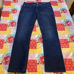 7 For All Mankind Men's Relaxed Fit Straight Leg Jeans Size 27
